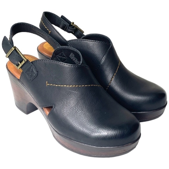 Like New boc by Born Cecila Platform Clog, Black, Size 10 - Picture 10 of 10